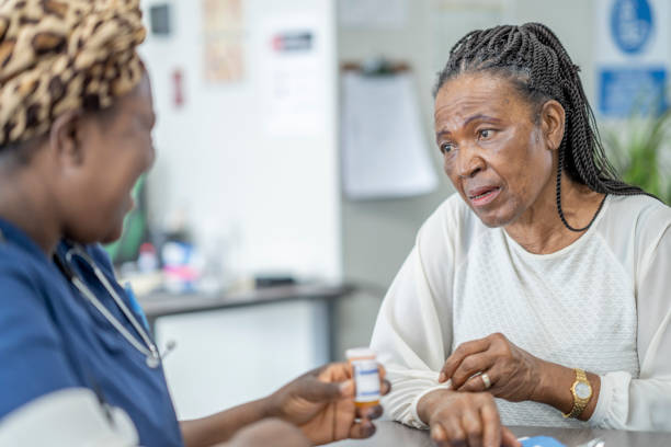 istock Senior Woman Discussing Her Medications 1354932032