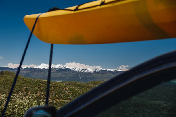 Mesa Verde National Park in Southern Colorado stock photo