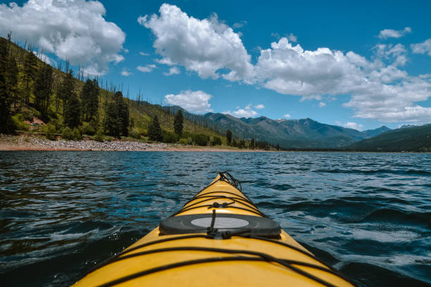 istock Kayaking on Vallecito Reservoir in Durango Colorado 1354934007
