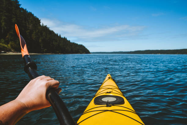istock Kayaking in Summer in Gig Harbor Washington 1354934046