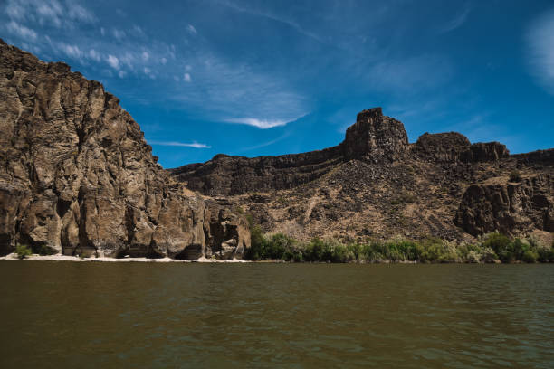 istock Snake River in Twin Falls Idaho 1354936825