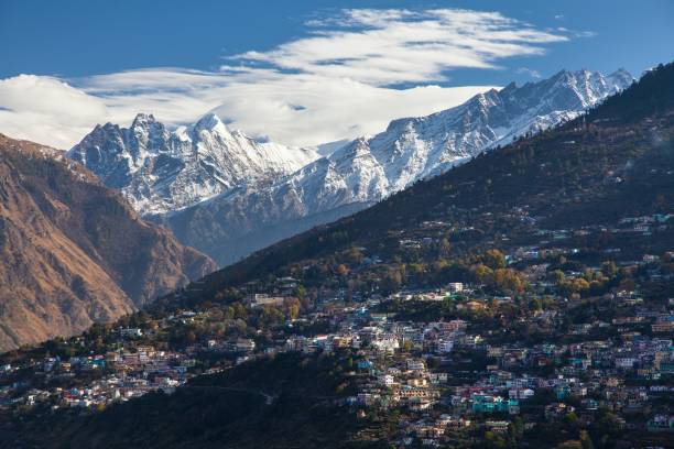istock Joshimath Uttarakhand India, Indian Himalaya mountain 1354937040