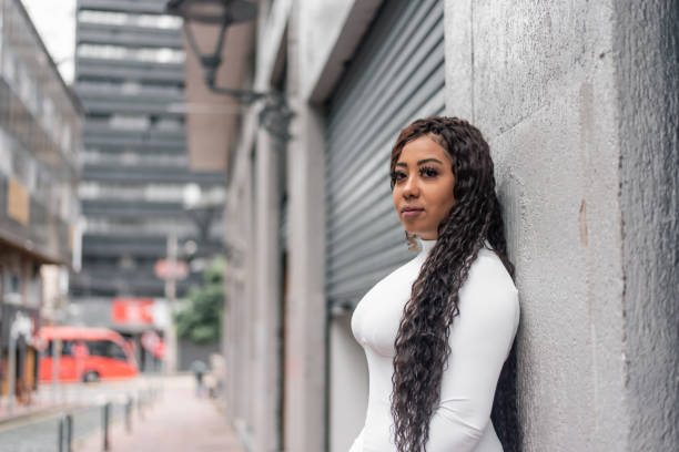 istock Black woman portrait 1354938700