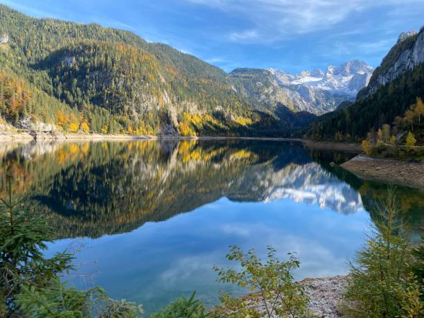 istock Lake Gosausee in autumn 1354941139