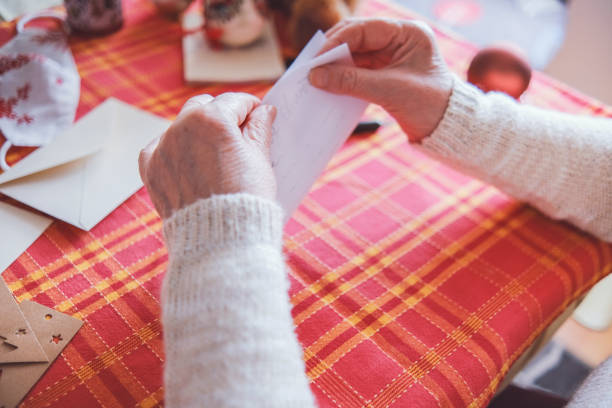 istock A greeting card for loved ones on Christmas 1354955525