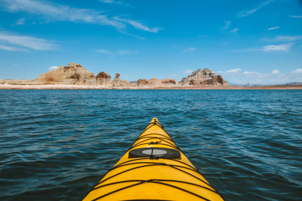 istock Kayaking at Lake Powell in Arizona 1354956229