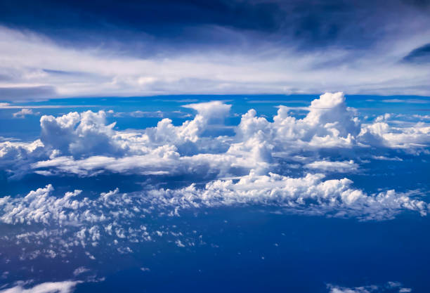 istock cumulonimbus cloud with clear sky in summer 1354970214