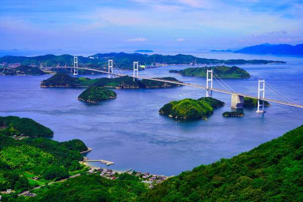 istock the suspension bridges between small islands 1354970240