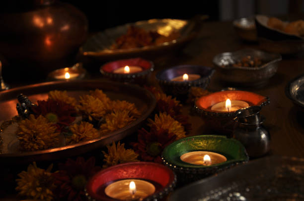 istock Beautiful Decorative Diwali Lamp Seventeen 1354986619