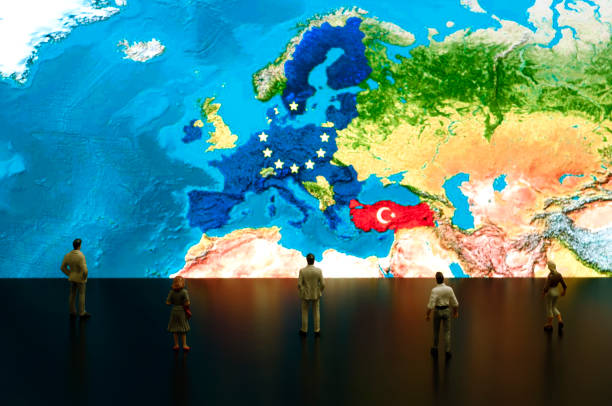 istock World Politics: European Union vs Turkey 1354989843