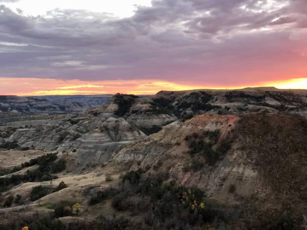 istock Theodore Roosevelt national park sunset 1354992440