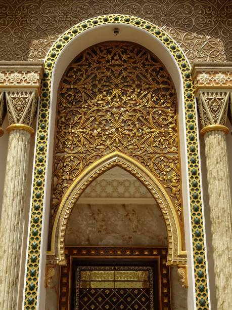 istock The entrance of a mosque 1355003400