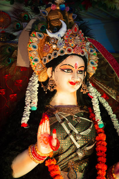 istock Goddess Durga Idol at Navratri festival celebration 1355015566