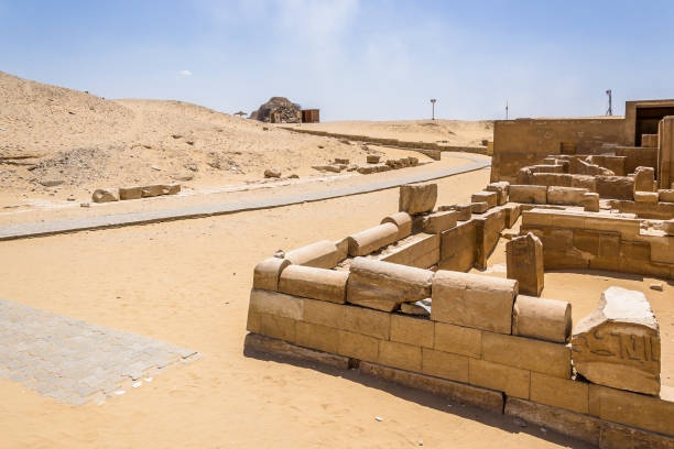 istock Sakkara (or Saccara) archeological complex, an ancient burial ground for the ancient Egyptian capital, Memphis 1355019679