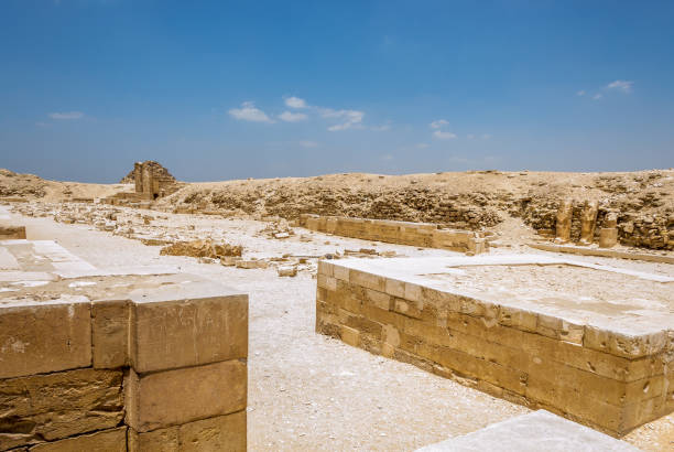istock Sakkara (or Saccara) archeological complex, an ancient burial ground for the ancient Egyptian capital, Memphis 1355019680