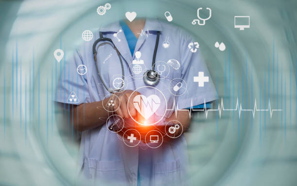istock Medical  Doctor And Technology Concept. 1355028617