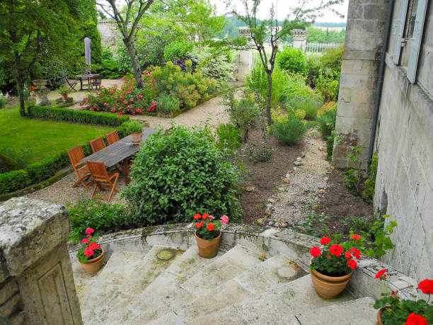 istock Beautiful French garden 1355029584