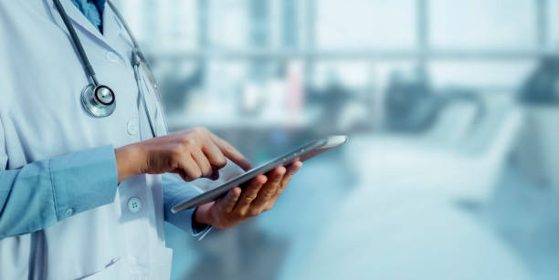 Medical technology futuristic concept.