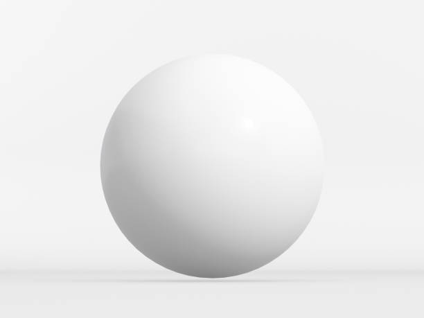 istock White ball isolated on white background with clipping path. 1355036870