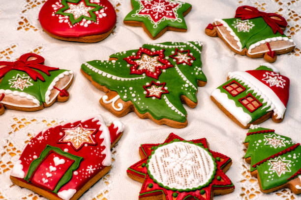 istock Christmas homemade gingerbread cookies 1355038030