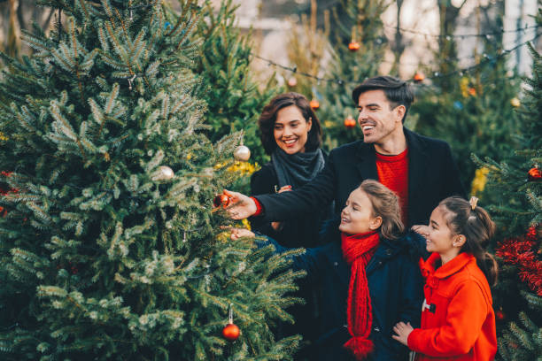 istock Happy family christmas 1355054261