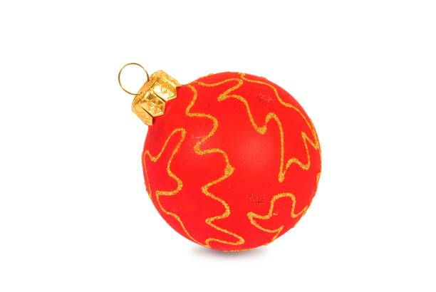 istock blue christmas ball on a white background 1355054625