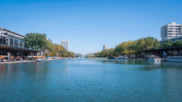 istock The Villette basin, Paris, France 1355055013