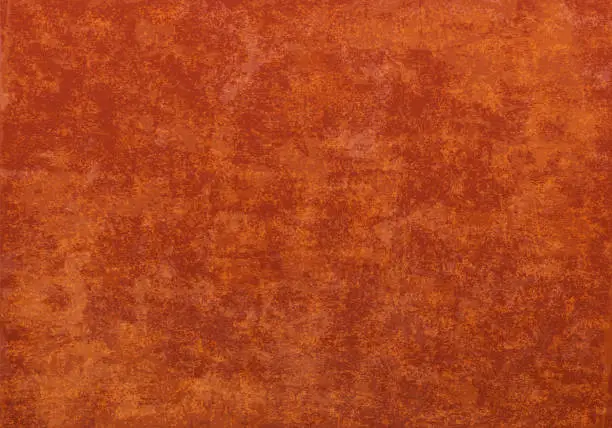 Vector illustration of Rusty texture on a metal background.