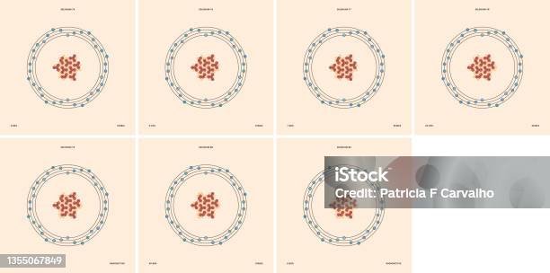 Selenium Isotope Pattern Selenium Isotopes Stock Illustration - Download Image Now - Atom, Built ...