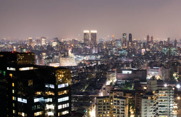 istock Taipei Skyline at Night 1355071918