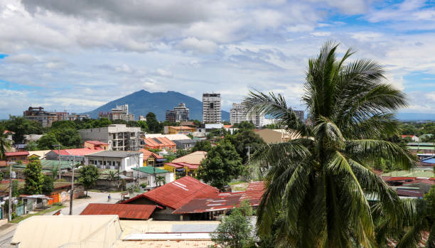 istock Dormant Volcano (Mt. Arayat) and Angeles City Skyline 1355071920