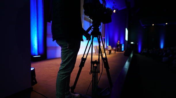 istock work - photography - film crew - video 1355081635
