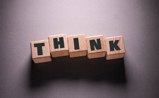 istock Thihk Word with Wooden Cubes 1355082790