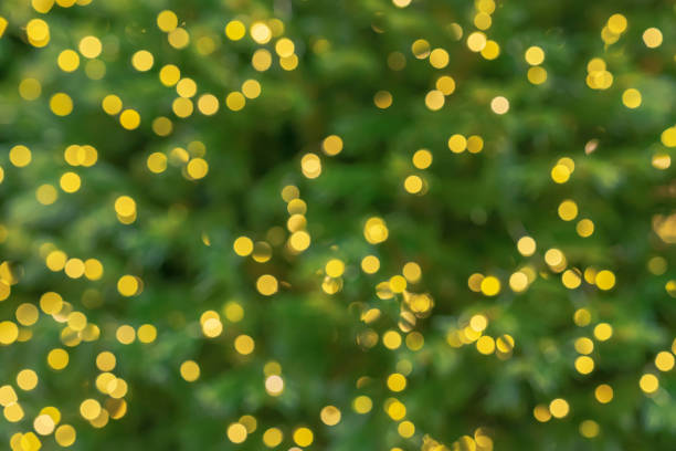 istock Abstract blured festive background, light bokeh. New Year, Christmas defocused decorated tree garlands. Winter holiday 1355103607