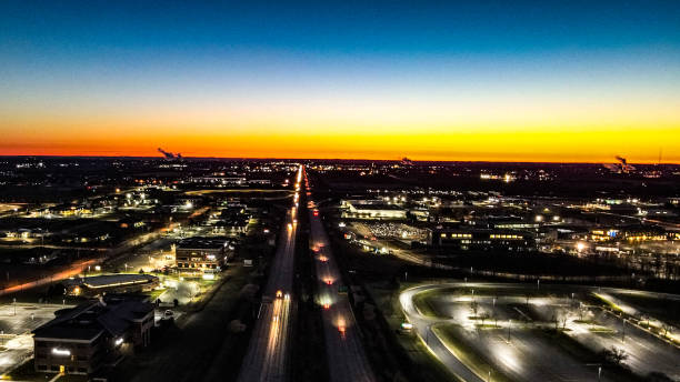 istock Long exposure, traffic and city life 1355115568