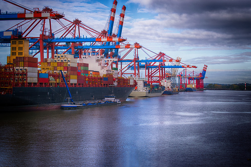 Hamburg Container Port