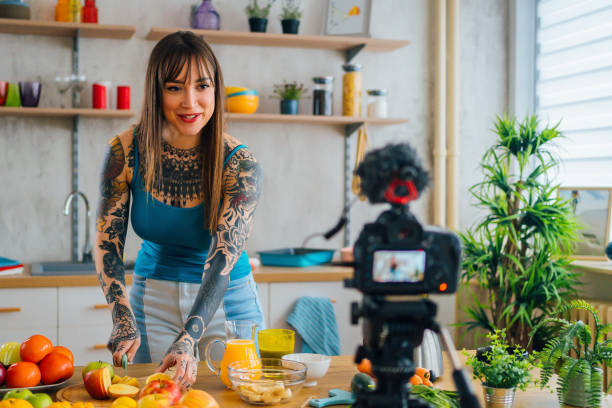 istock Healthy lifestyle vlog 1355117395
