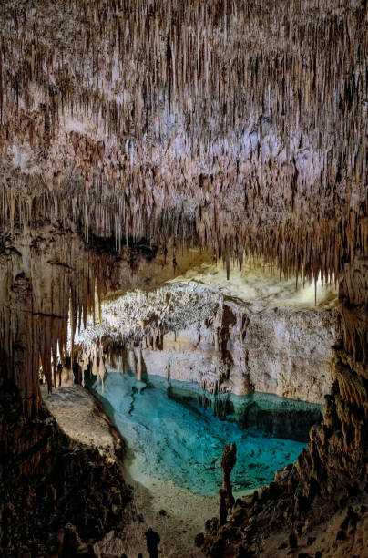 istock Stalactite cave on the Spanish Balearic island of Majorca. 1355123592