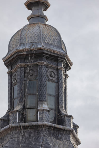 dome of the cathedral church of the armed forces, madrid - editorial dome sky cloud imagens e fotografias de stock