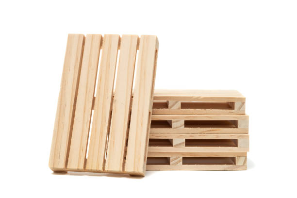 istock empty wooden pallet isolated on white background.. 1355133062