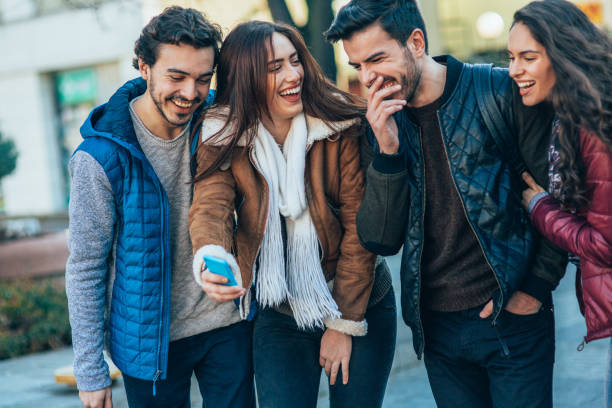 istock Friends in the city 1355135669