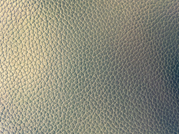 un cuir brun clair comme fond ou texture. - leather green hide textured effect photos et images de collection