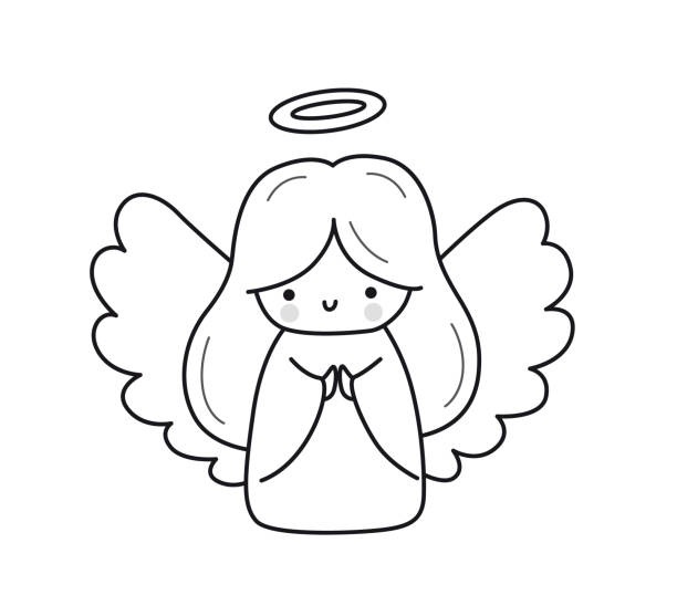 254 Drawing Of The Angels Singing Illustrations & Clip Art - iStock