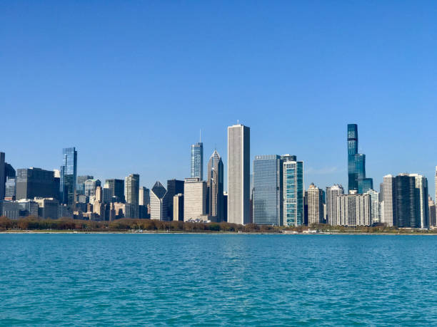 istock Chicago as seen from Lake Michigan. 1355142683