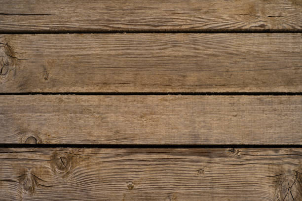 istock Old wooden background. Wooden table or floor. 1355159354