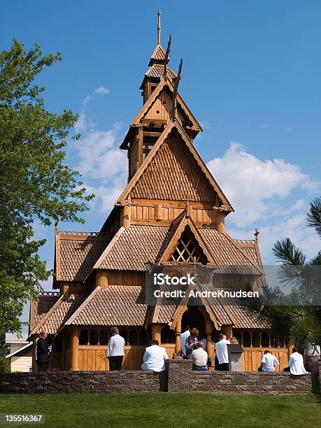 Stave Church - ノースダコタ州のストックフォトや画像を多数ご用意 - ノースダコタ州, 公園, キリスト教