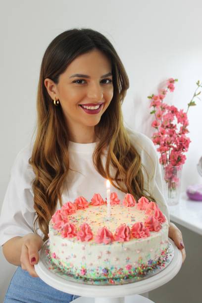 istock Birthday girl 1355178179