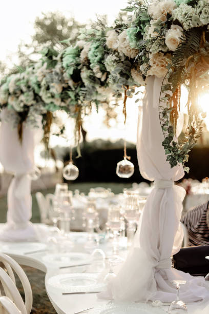 istock Wedding Detail , Decoration Flowers Background 1355181072