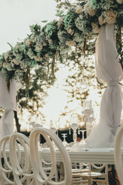 istock Wedding Detail , Decoration Flowers Background 1355181088