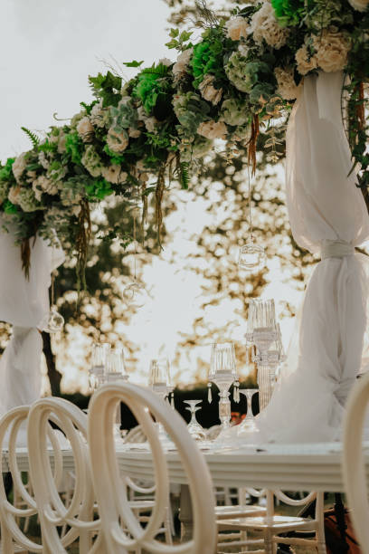 istock Wedding Detail , Decoration Flowers Background 1355181131